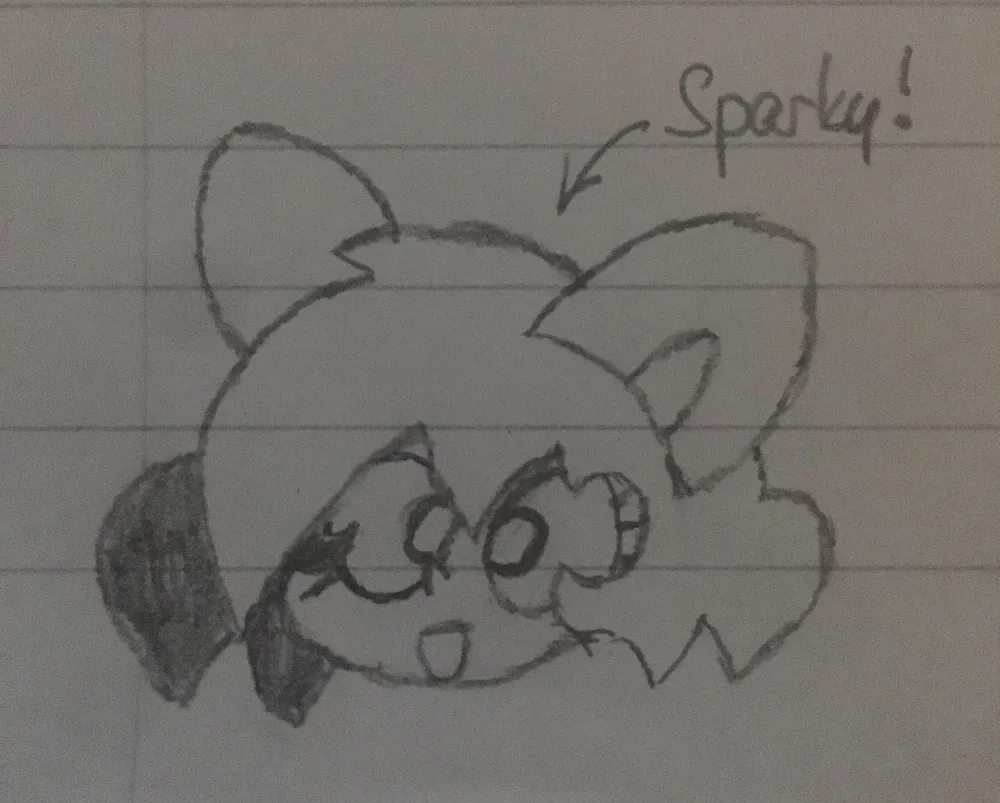 sparky sketch theoliveoli