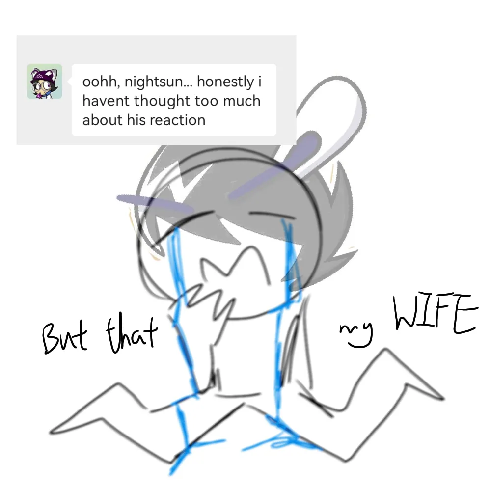 nightsun crying blank