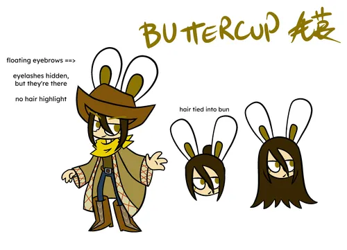 Buttercup reference sheet