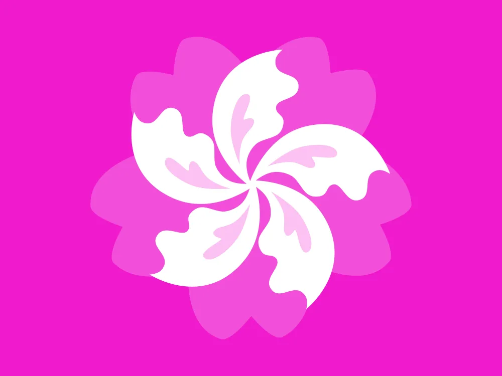 Flag of Bauhinia