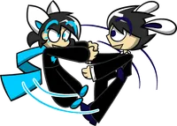 sparky and nightsun spinning