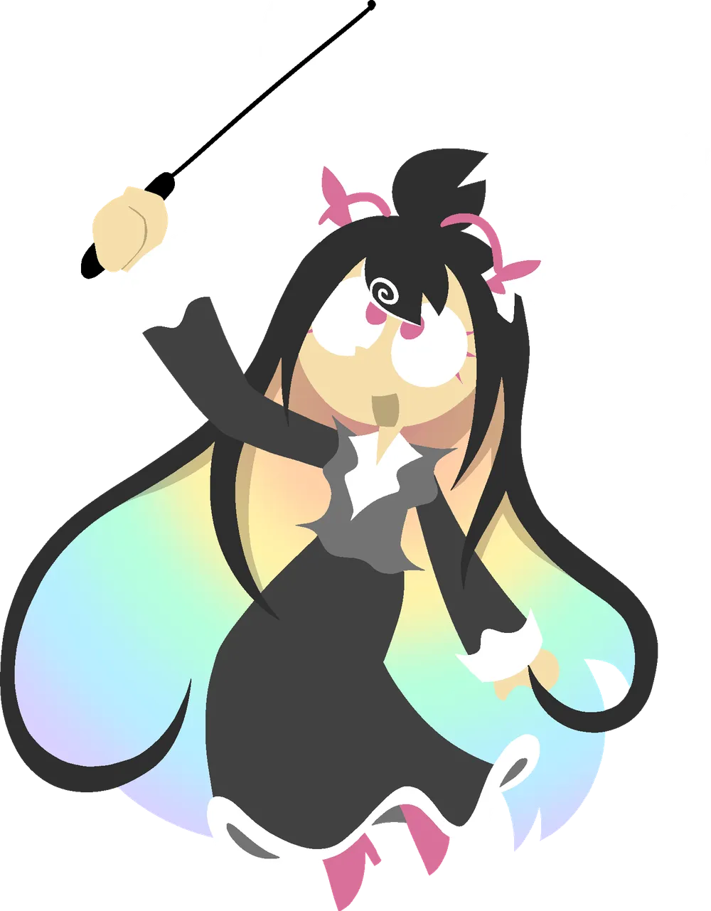 nebula hair transparent