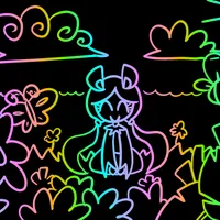 willow rainbow scratch paper