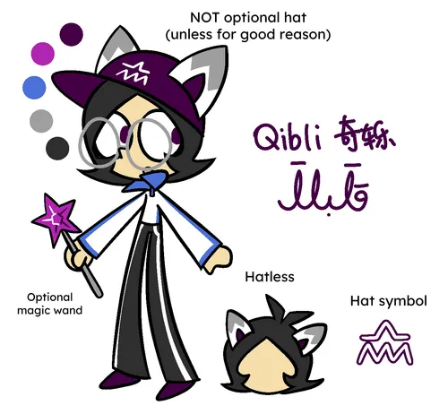 Qibli reference sheet